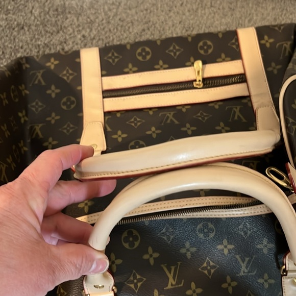 NWOT Brown Monogram Duffel Bag - Picture 3 of 9